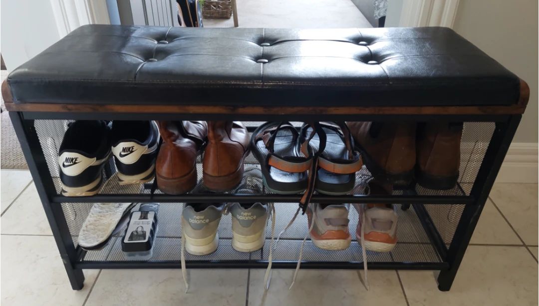 Shoe Storage Bench