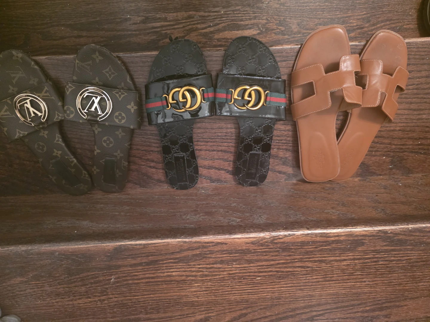 Designer Slippers $50 each