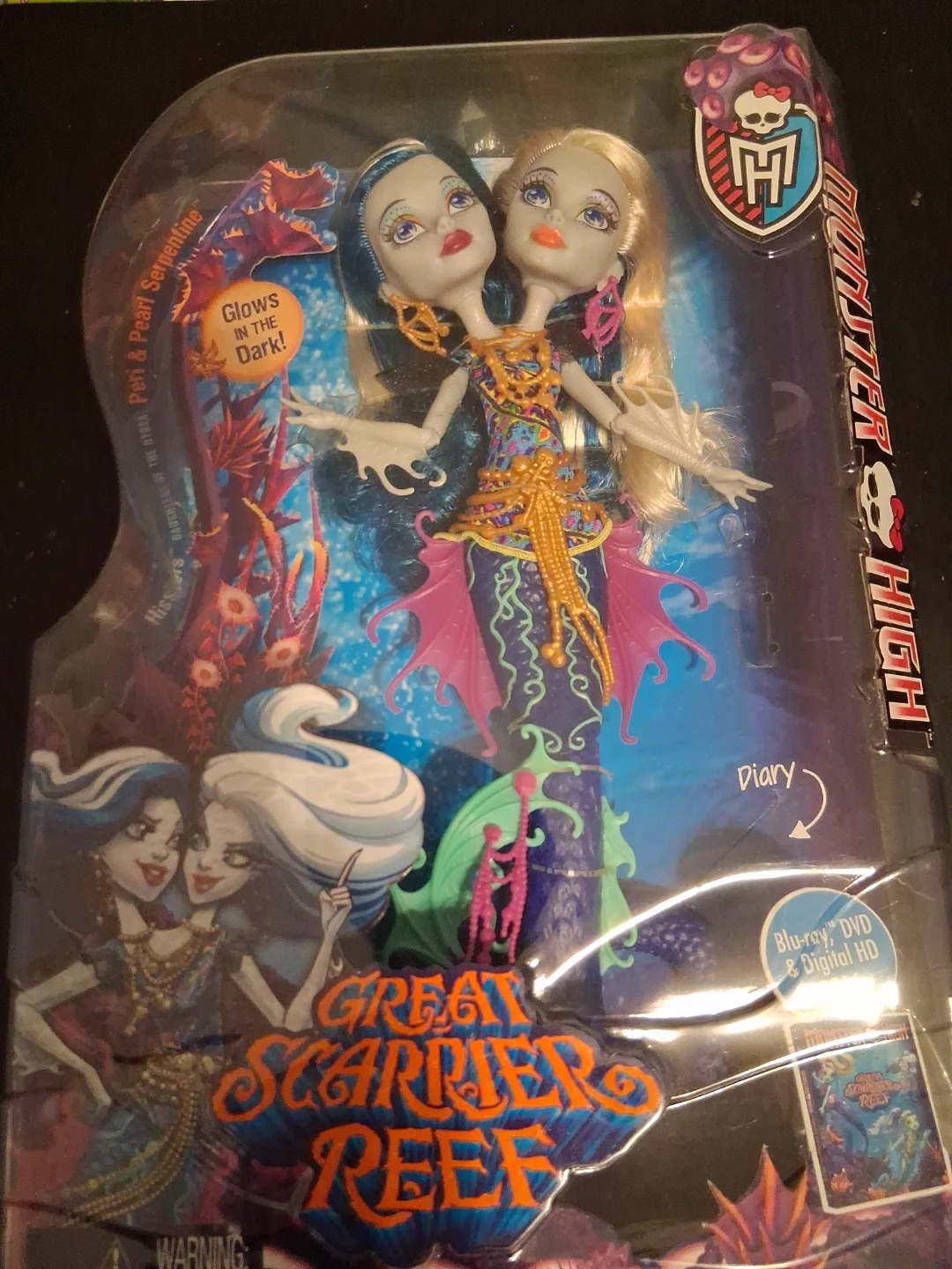 Monster High Great Scarrier Reef Peri & Pearl Doll - photo 5