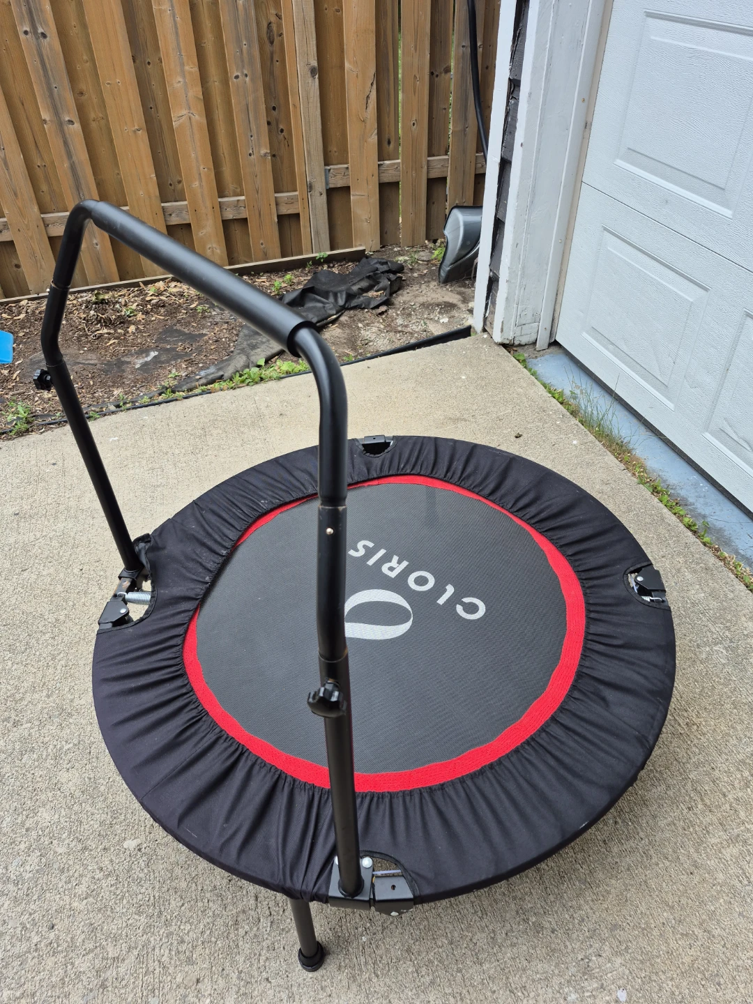 GLORIOUS Fitness Rebounder Trampoline with Handle - photo 2