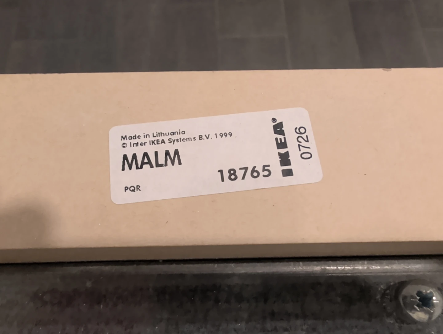 IKEA MALM Twin Bed Frame with LADE slats - photo 4