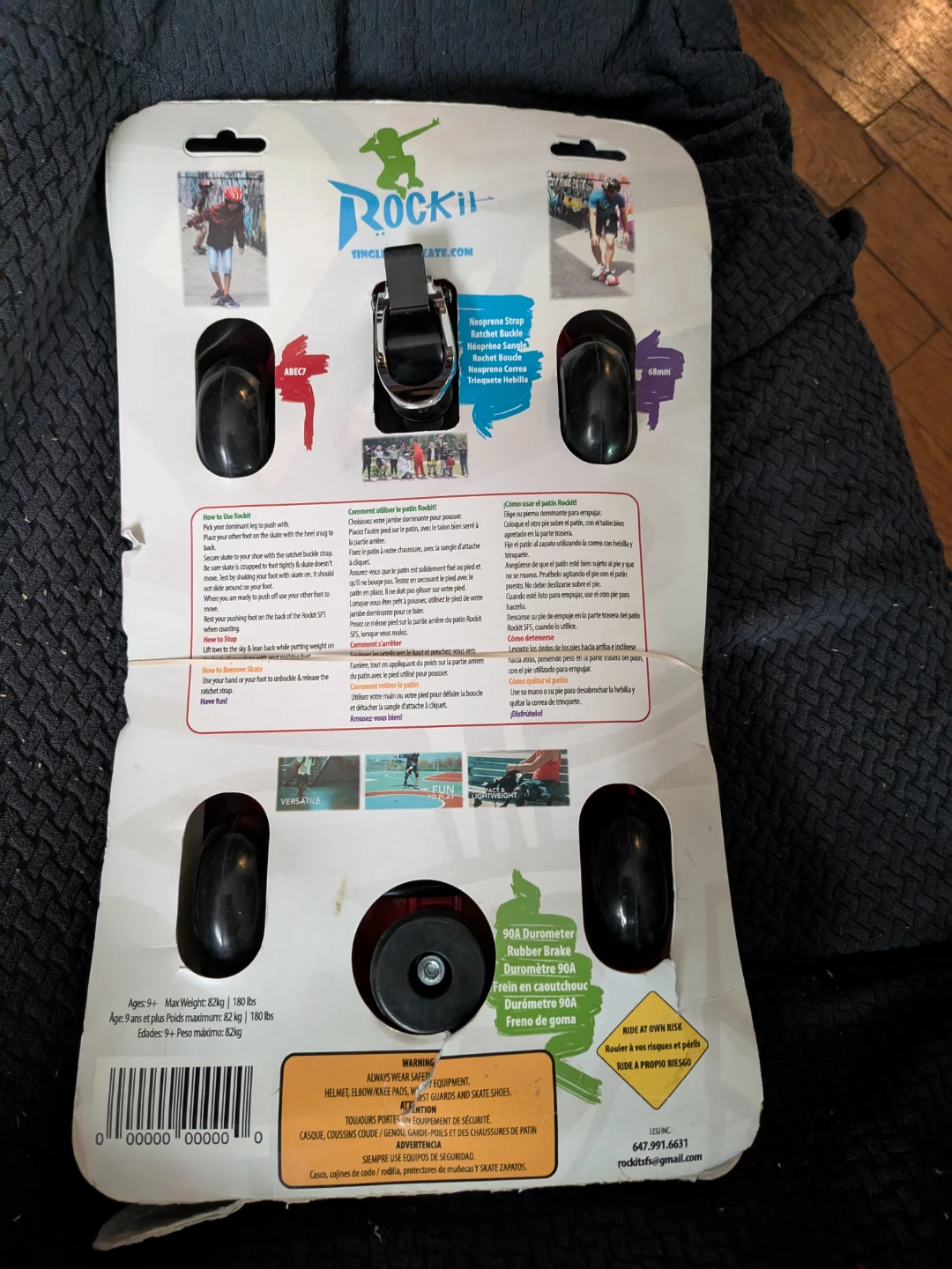 Rockit Skates - Inline Skate Conversion Kit - photo 2