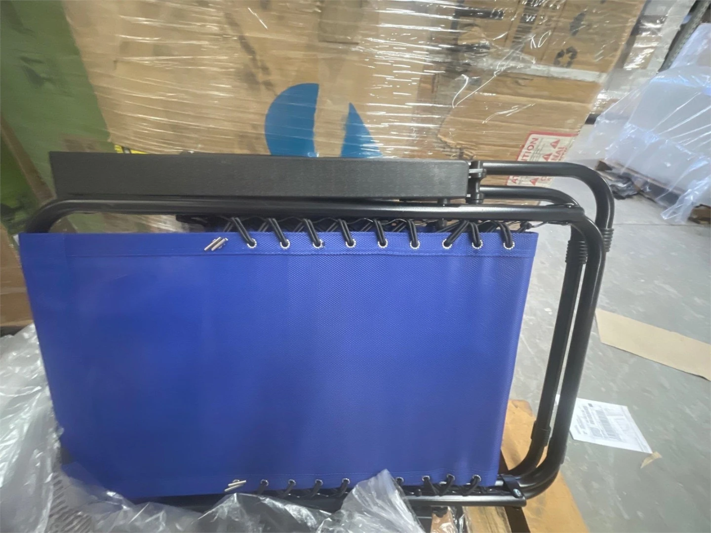 Pair of Blue Zero Gravity Chairs with Headrest and Tray - photo 4