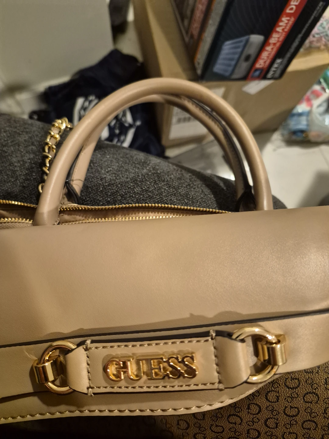 Guess Logo Print Tote Bag - photo 3