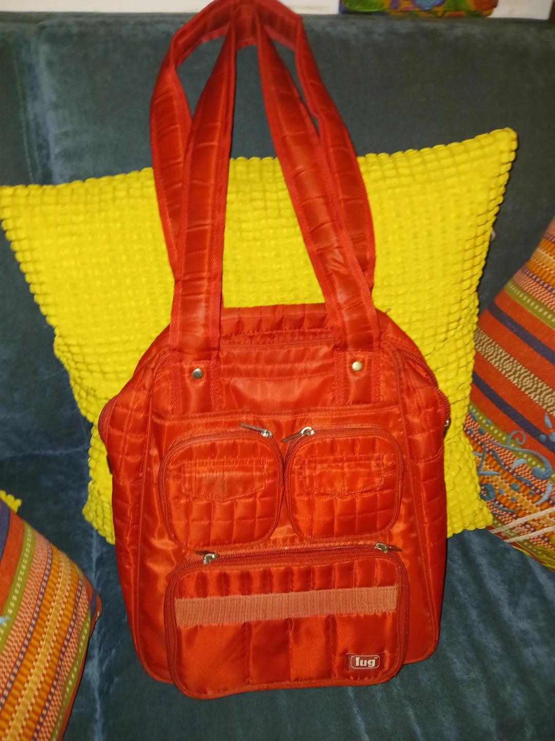 Lug red Puddle Jumper shoulder bag