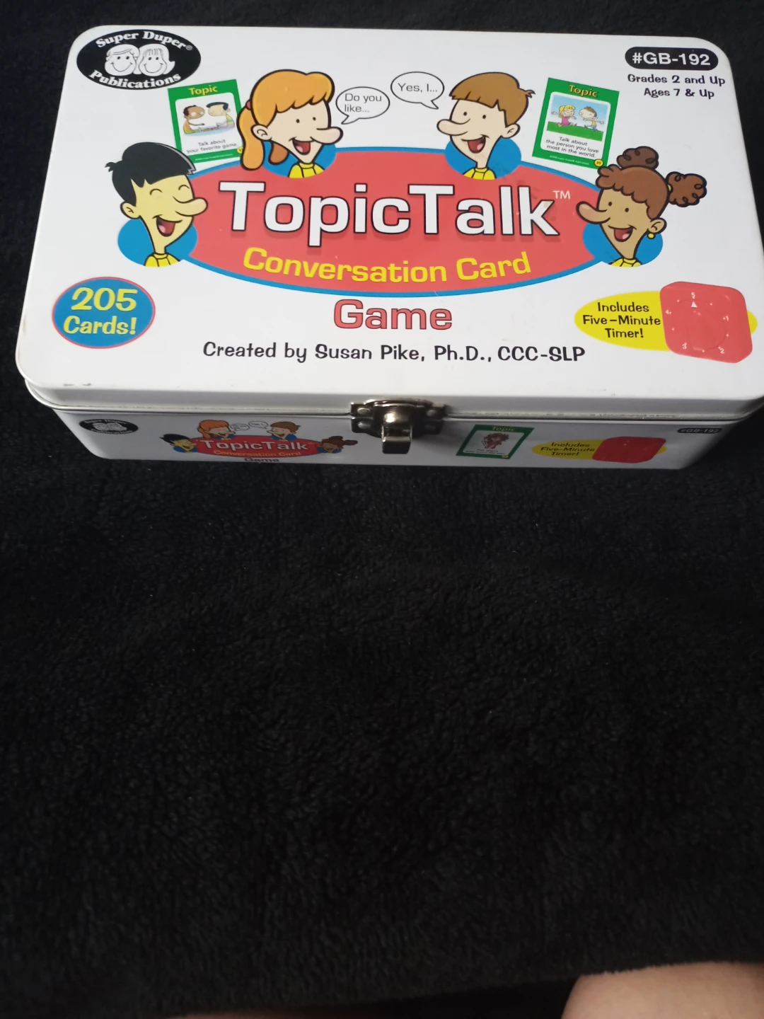 Super Duper Publications TopicTalk Conversation Card Game - photo 2