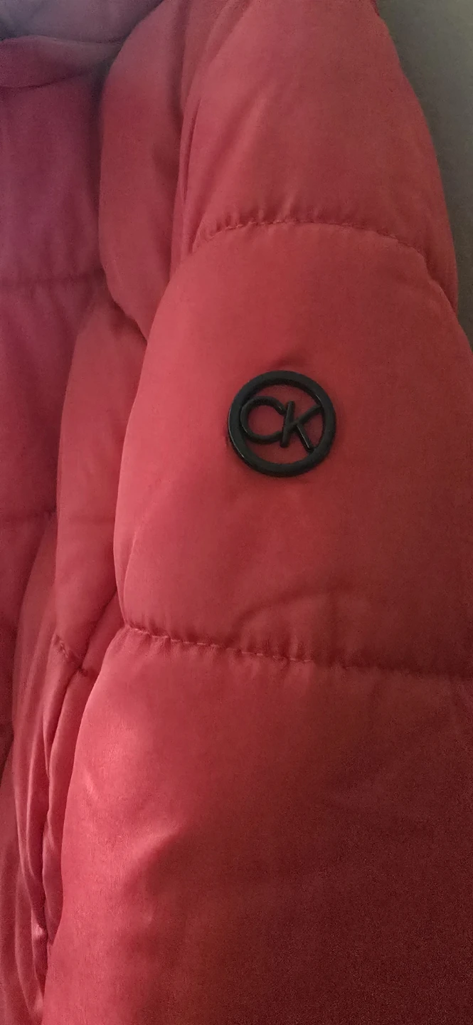 Calvin Klein Red Puffer Jacket - photo 3
