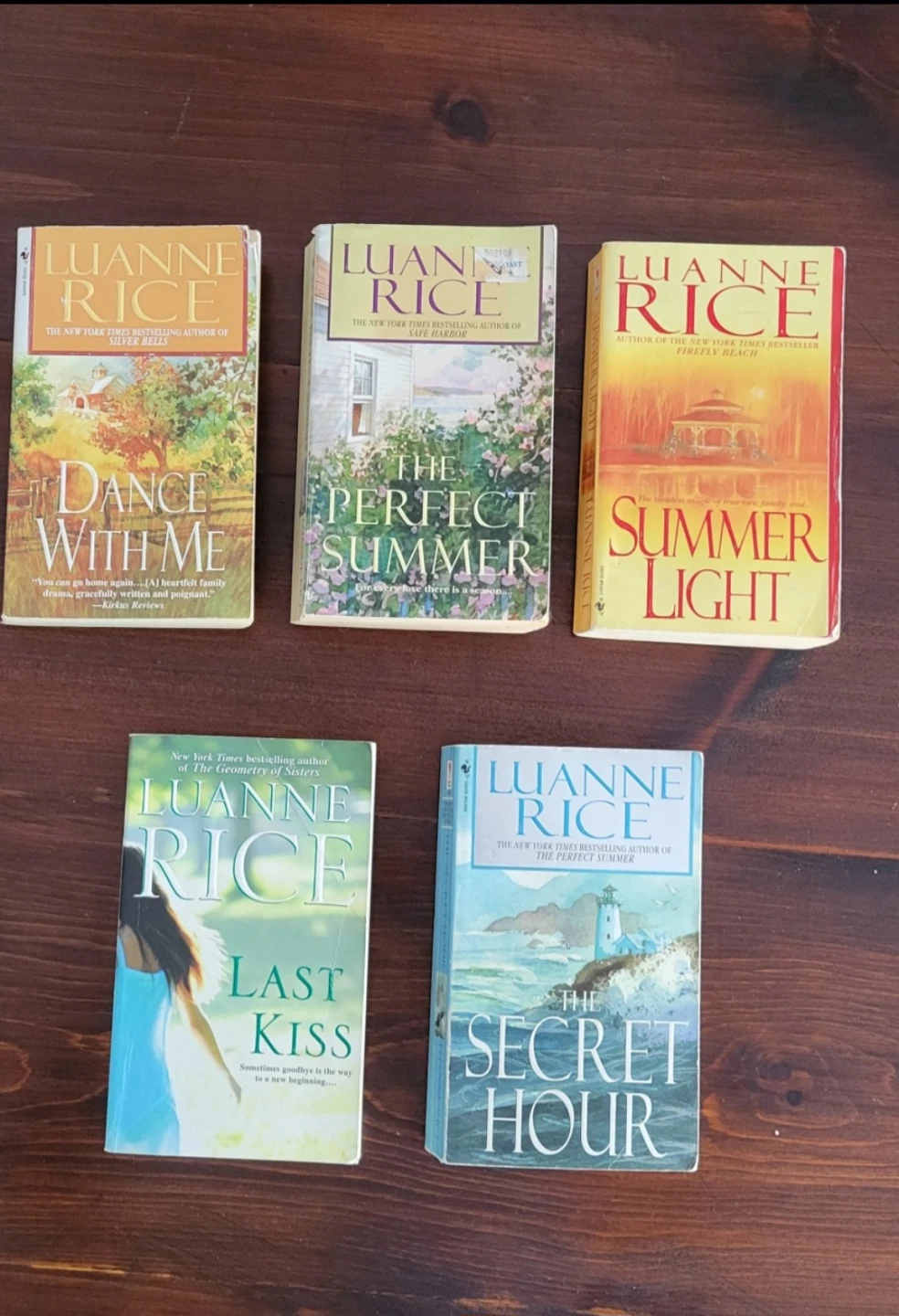 Luanne Rice Books - 5 Paperback Novels