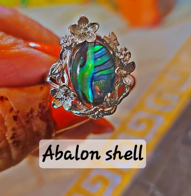 Gemstone Rings Calcedony cabochon, - photo 2