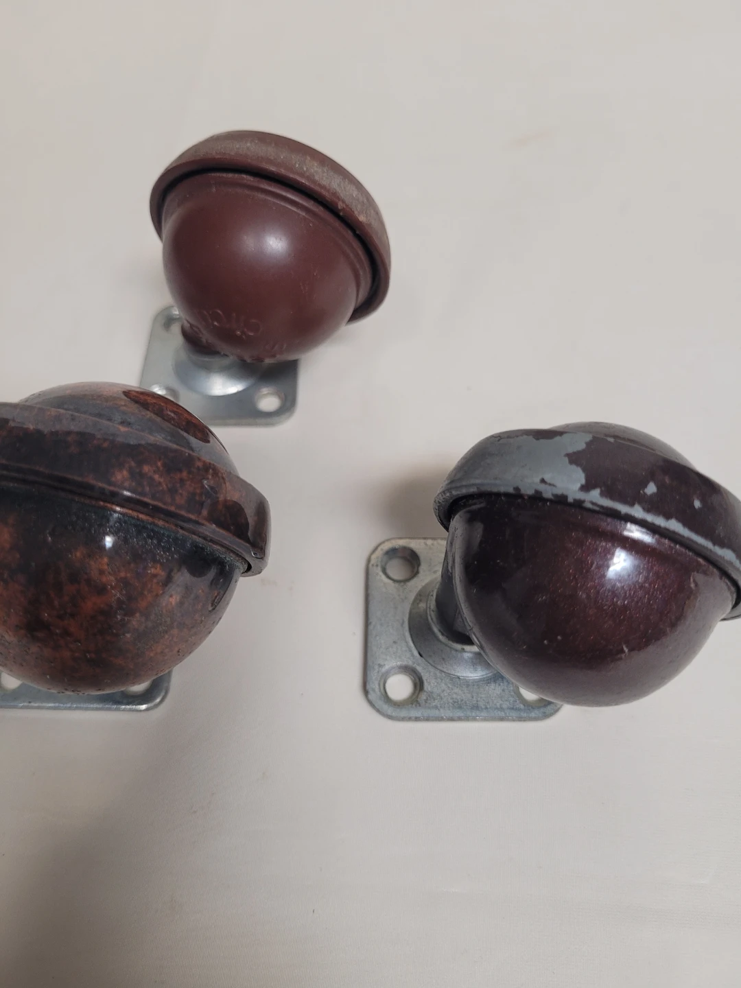 Set of 4 Ball Casters for Furniture - photo 3