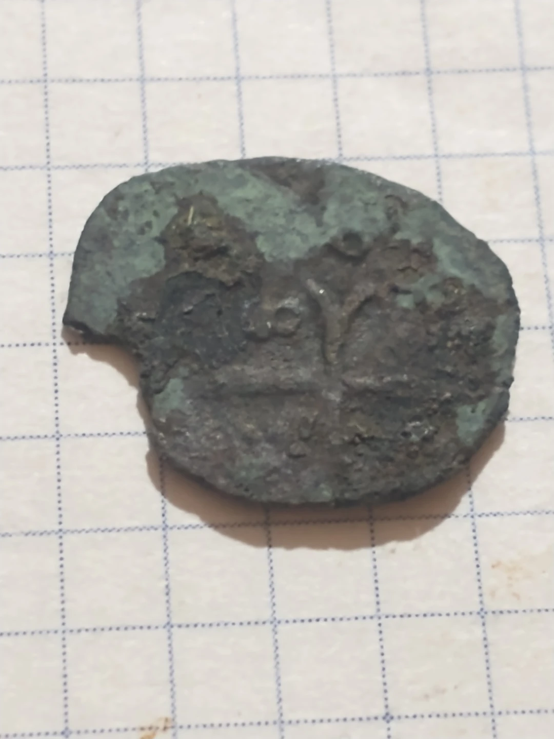 Old Coin Fragment 217