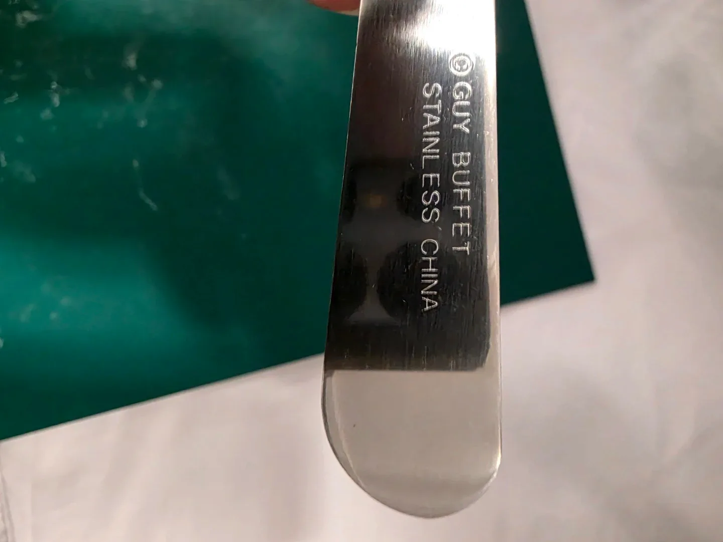 Guy Buffet Stainless Steel Butter Knives Set of 4 - photo 4