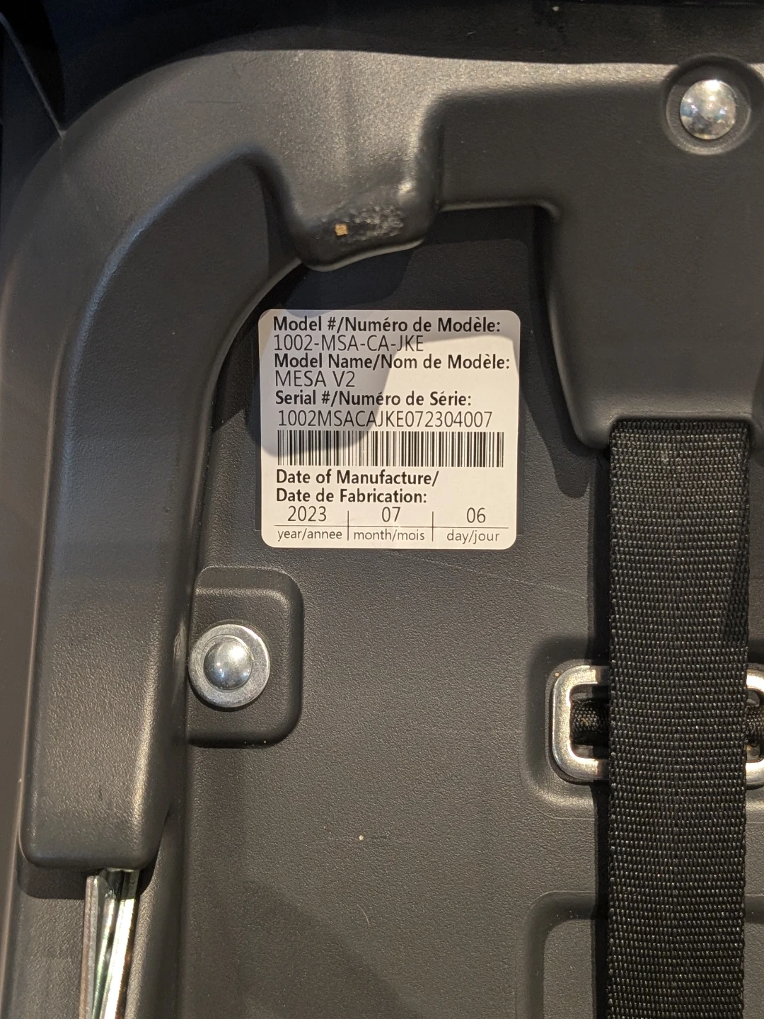 UPPAbaby Mesa V2 Infant Car Seat and Base - photo 2