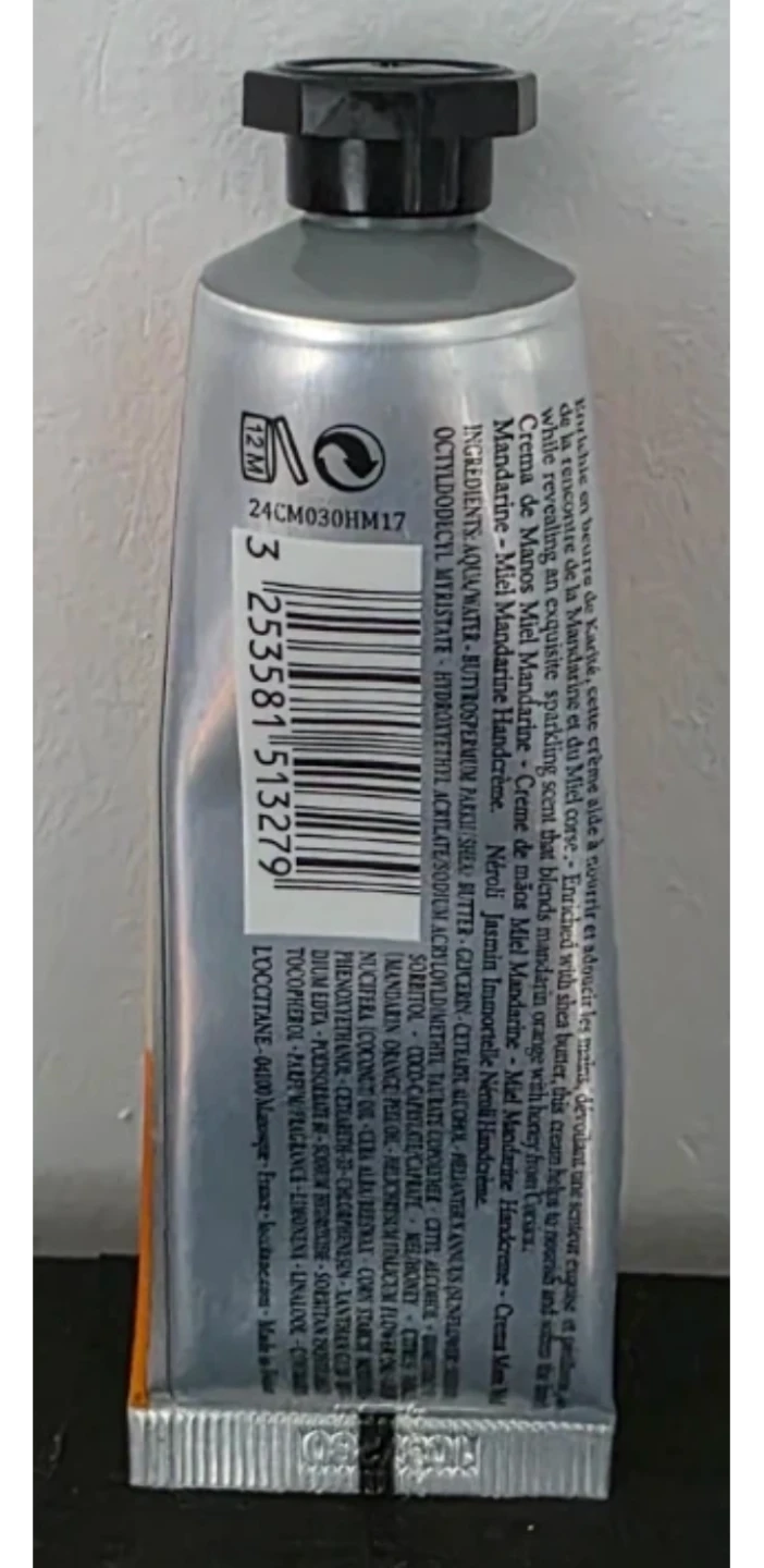 L'Occitane Mandarine Hand Cream ⚽ - photo 2