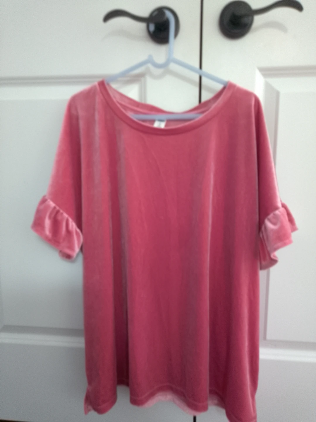 Glittery Pink Long T-shirt ⚽
