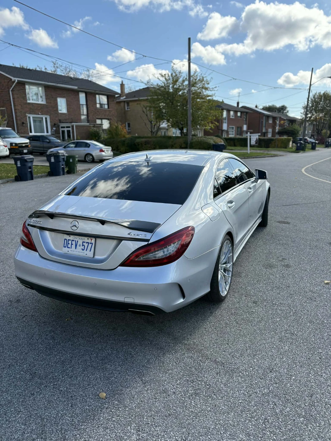 Mercedes-Benz CLS 550 4MATIC Silver - photo 4