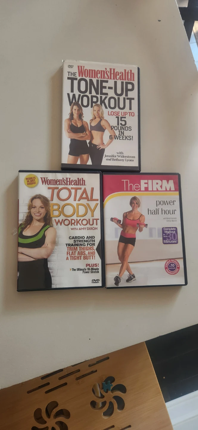 Women's Health Tone-Up Workout and Total Body Workout DVDs