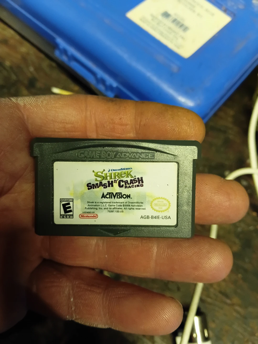 Shrek Smash 'n' Crash Racing Game Boy Advance Game