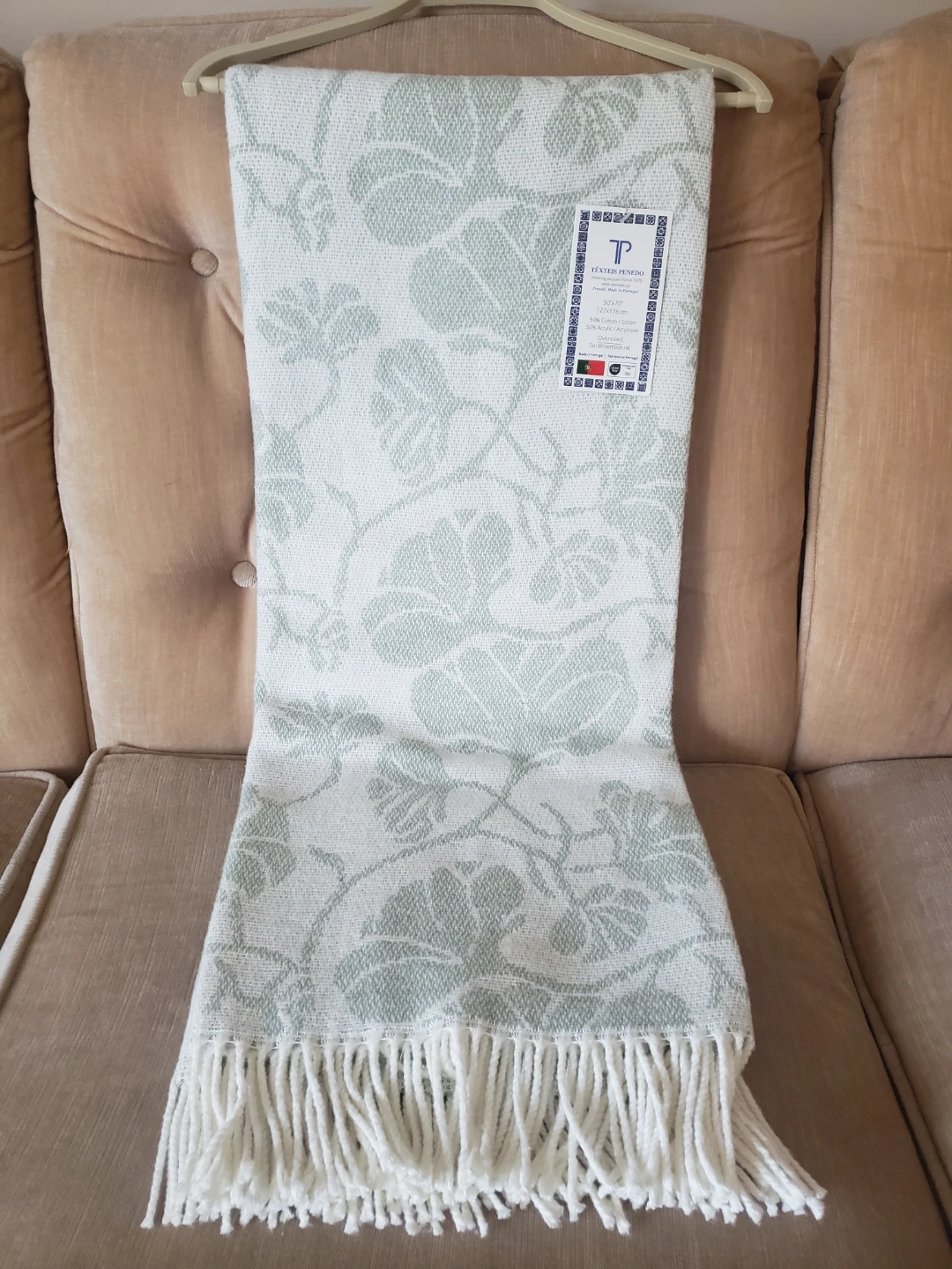 Têxteis Penedo Oversized Throw Blanket 50"x70"