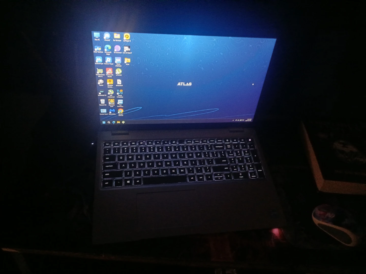 Dell laptop great for light work editing and 3d software