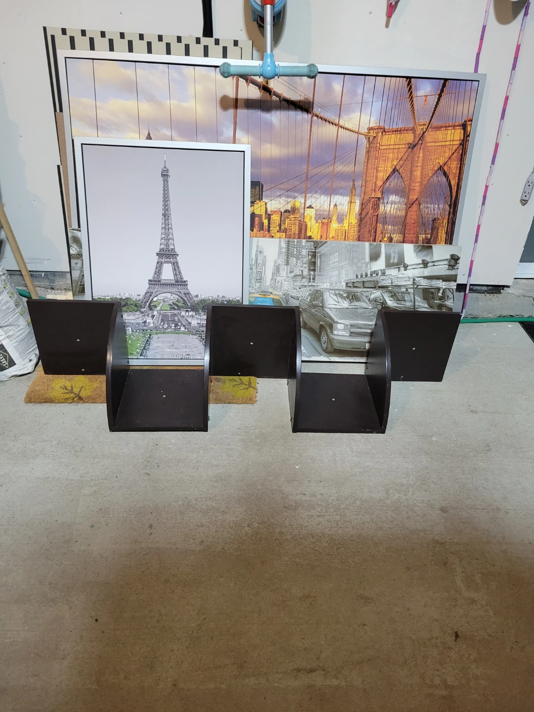 4 Tier Corner Shelf Wall Mount