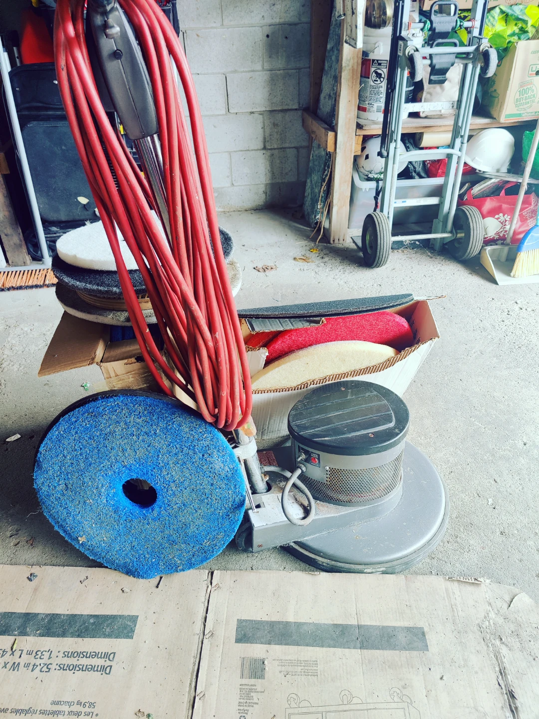 Clarke Floor Buffer and Sander with Pads - photo 3