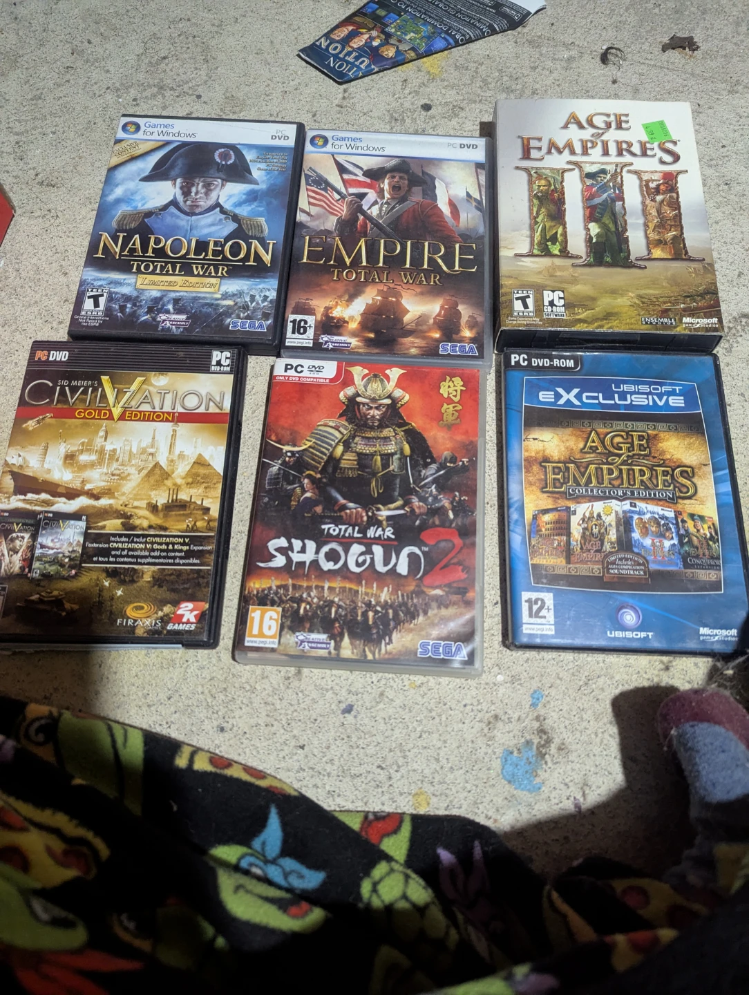 Collection of PC Strategy Games