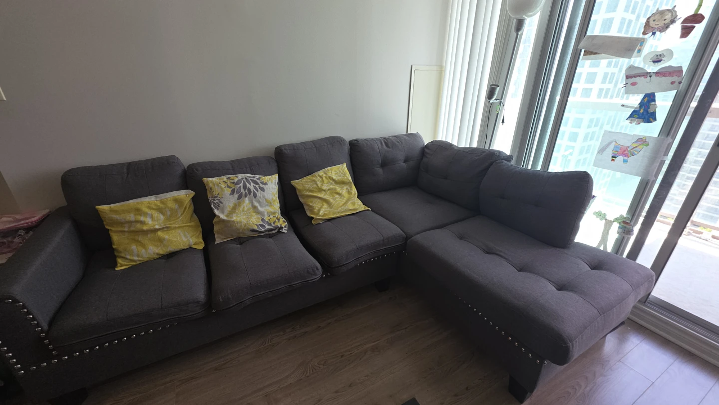 Grey Sectional Sofa