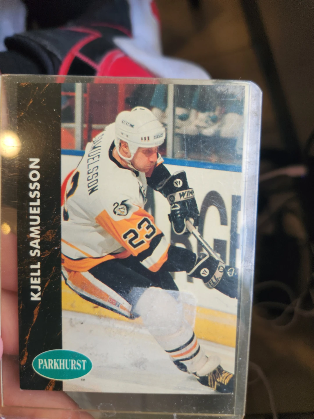 Kjell Samuelsson Pittsburgh Penguins Hockey Card