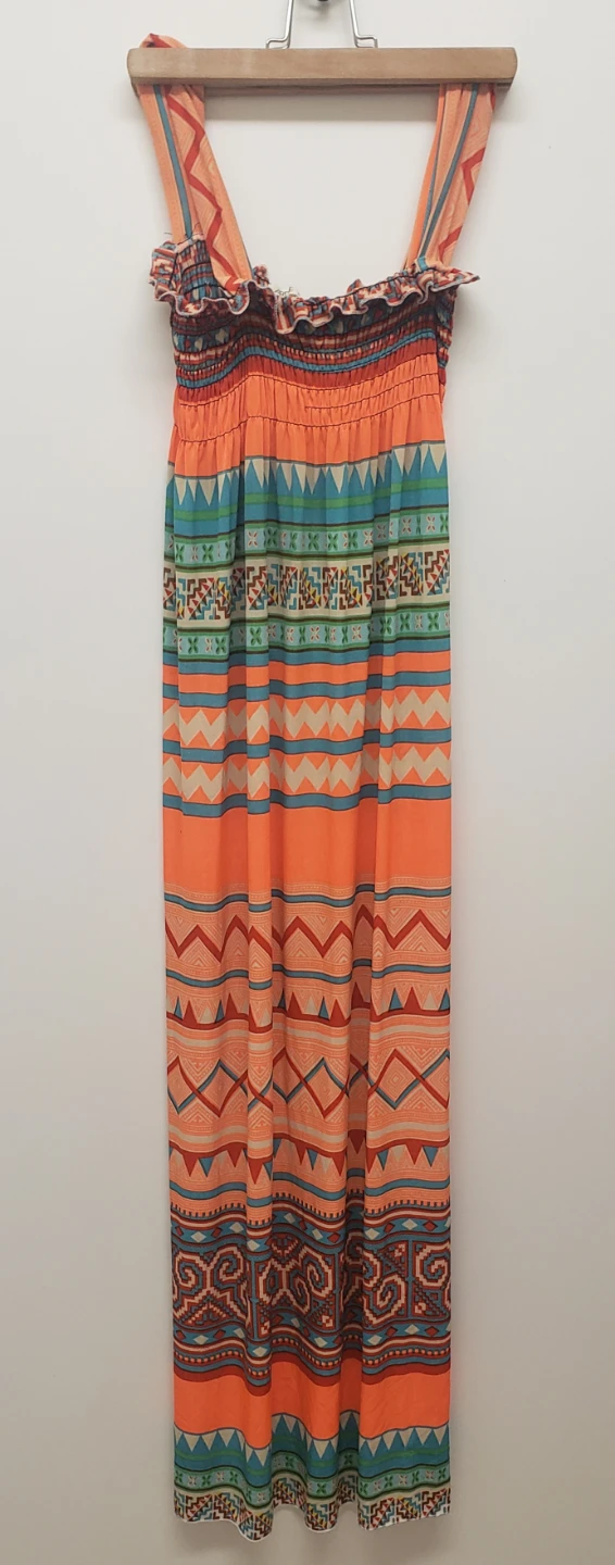 Like new Ardene Ladies Long Summer Multi color Dress