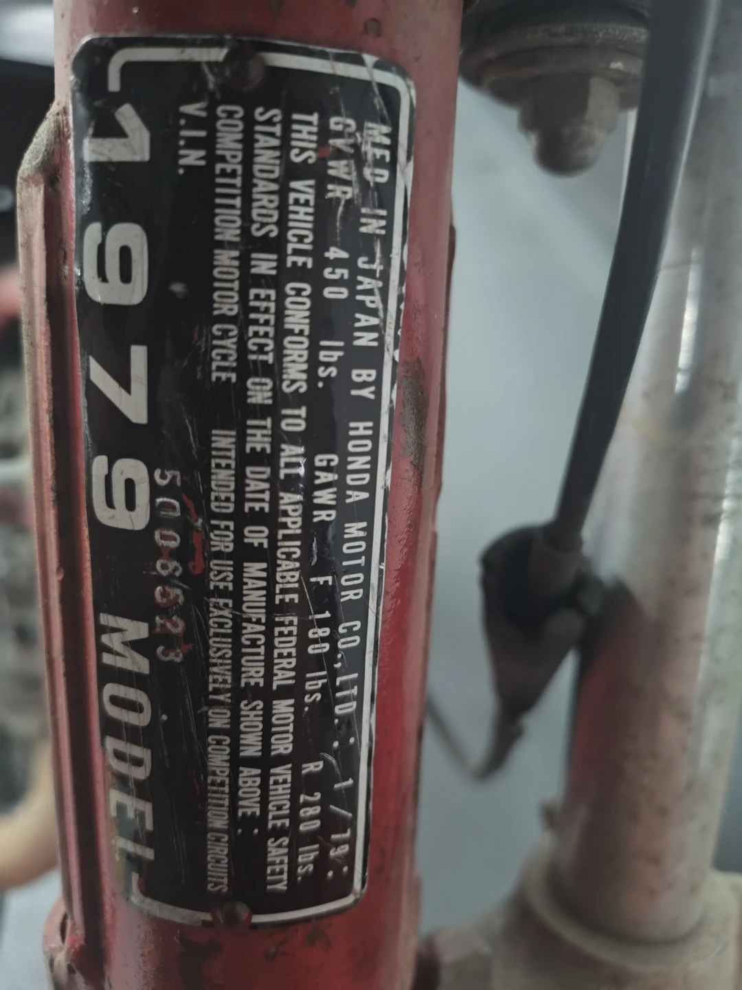 1979 Honda Xr 200 Dirt Bike (project bike) - photo 3