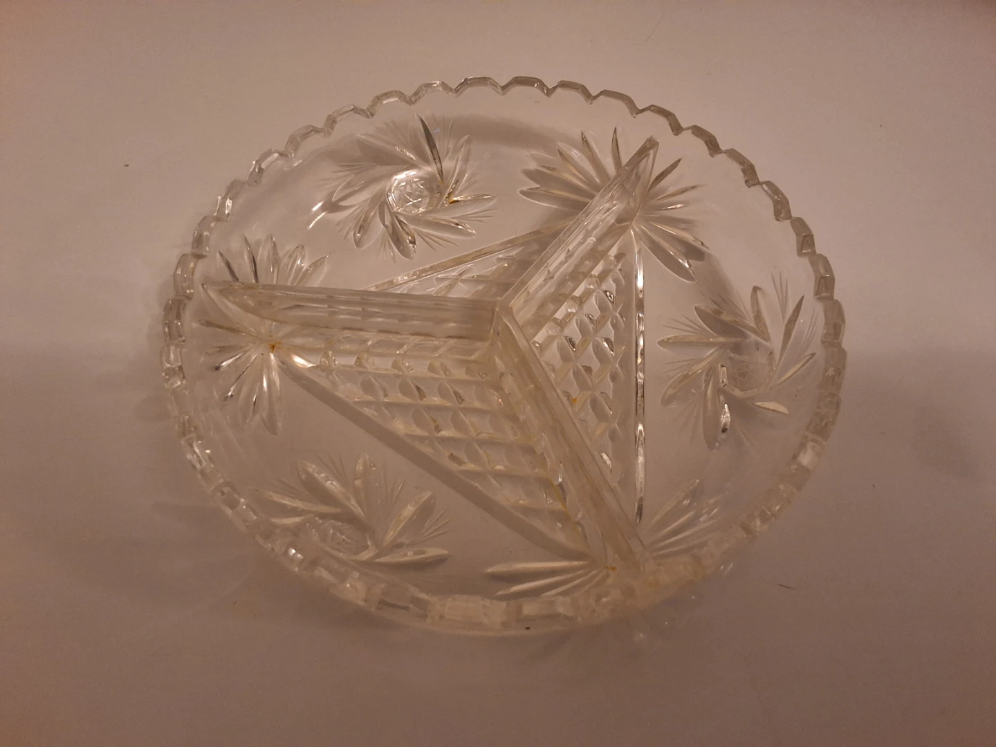 Crystal Appetizer plate