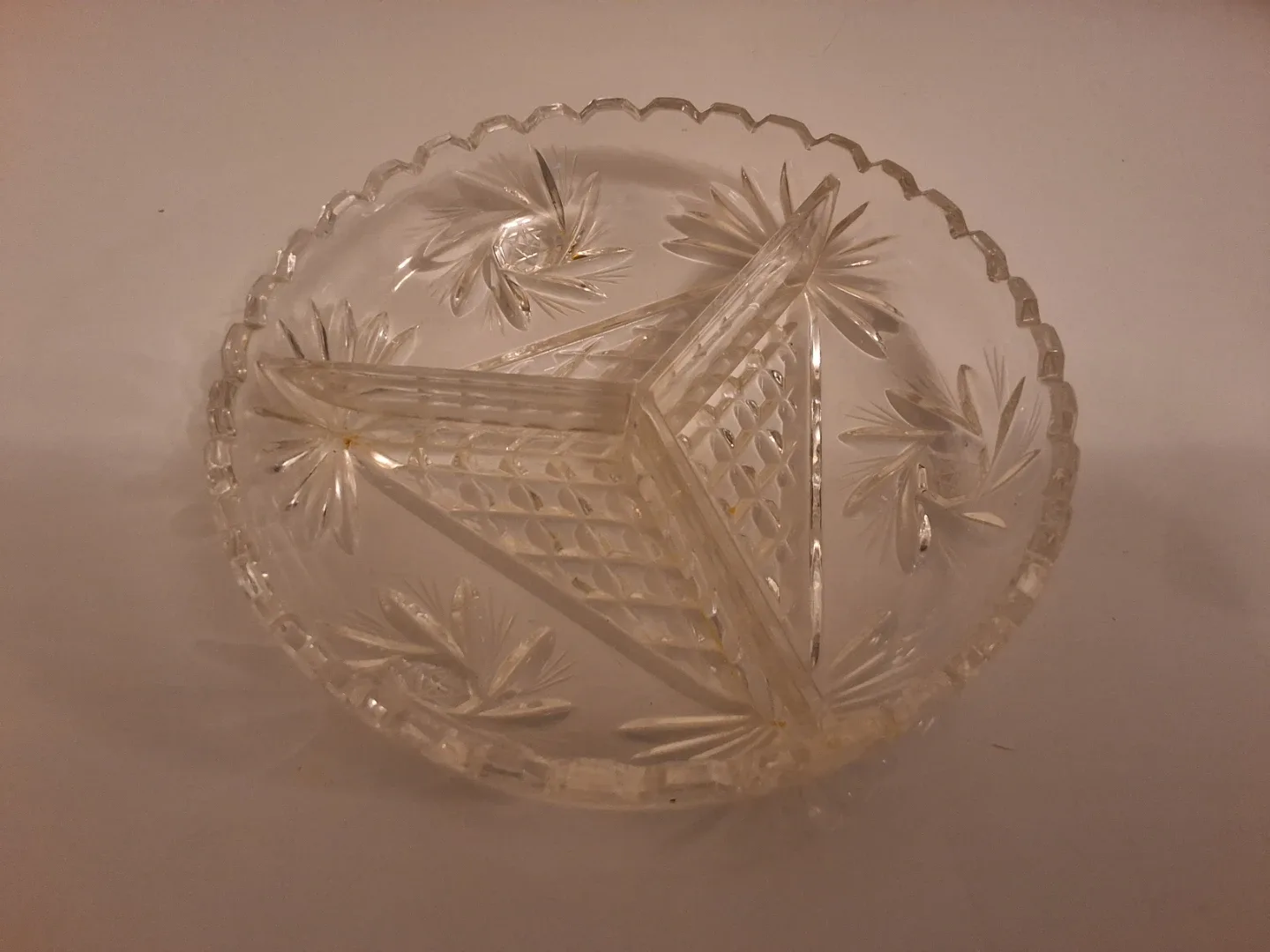 Crystal Appetizer plate