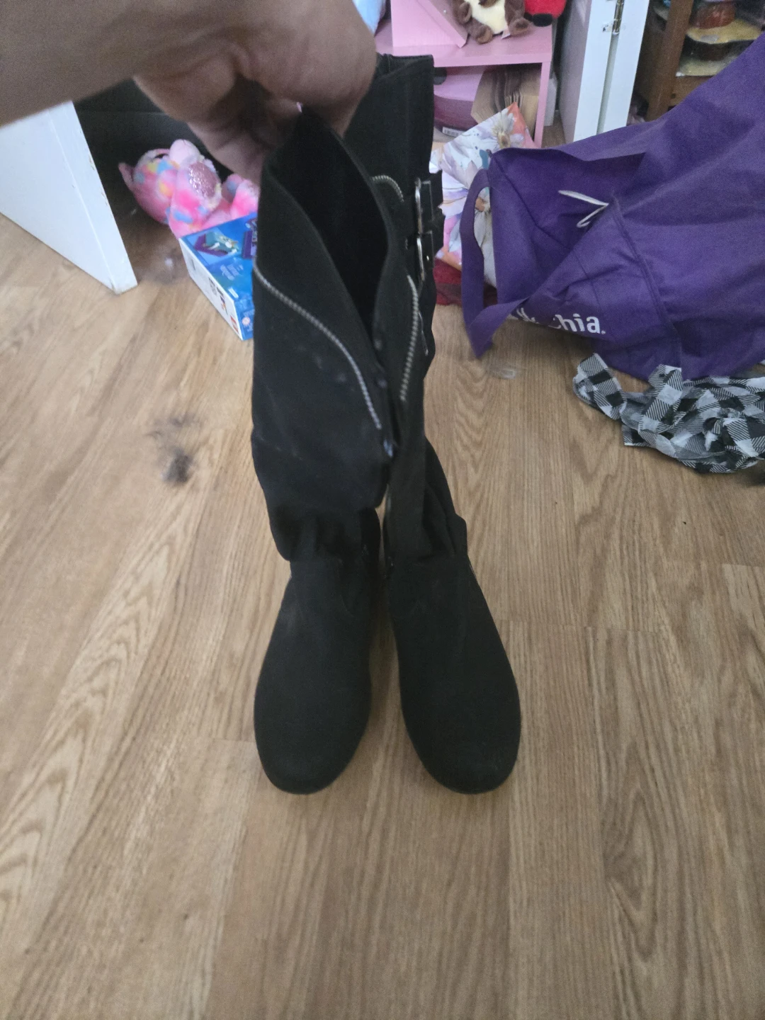 Black Knee-High Boots - photo 3