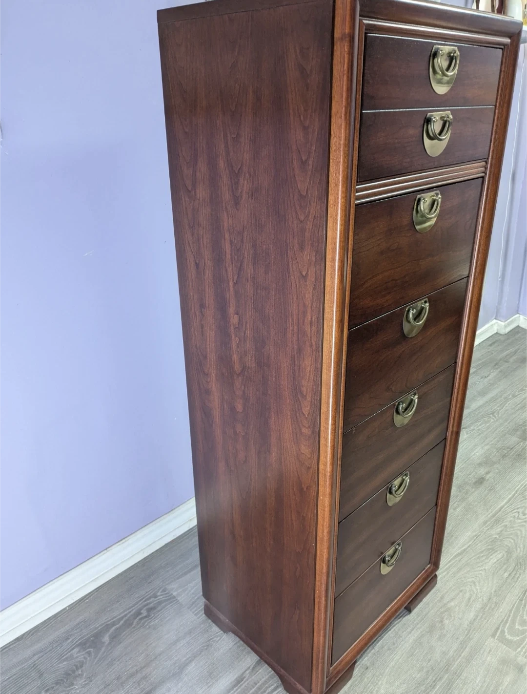Vintage Cherry Tallboy/6 Drawers - photo 4