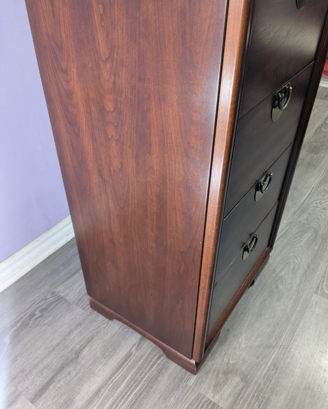 Vintage Cherry Tallboy/6 Drawers - photo 5