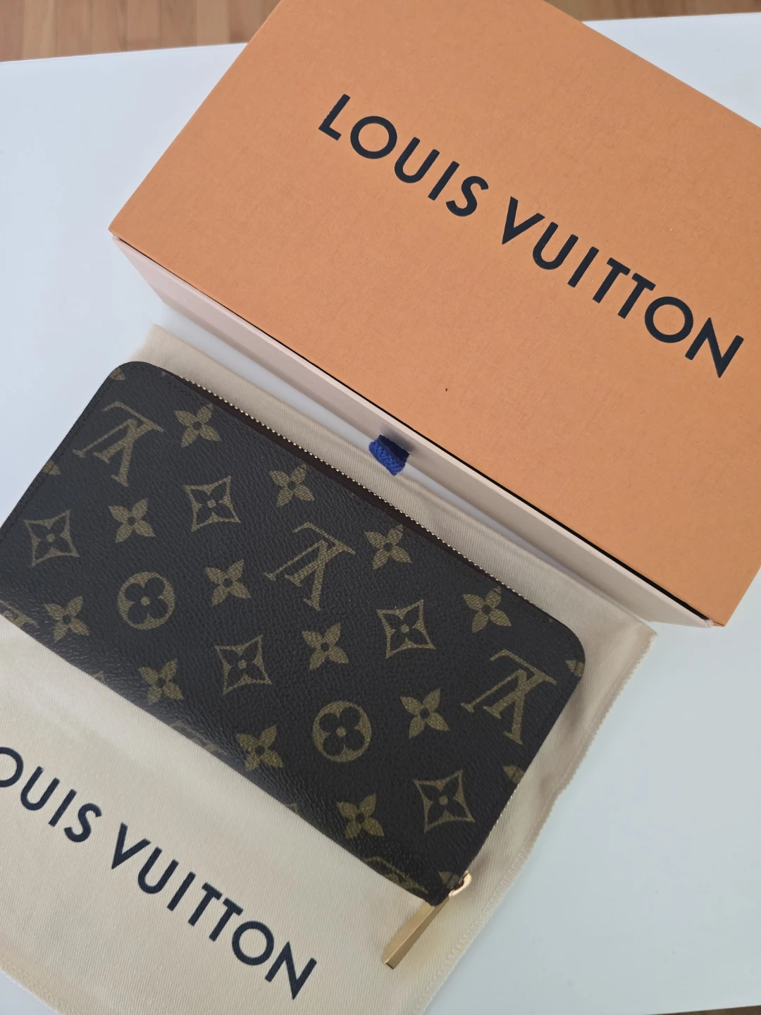 Louis Vuitton Monogram Zippered Wallet