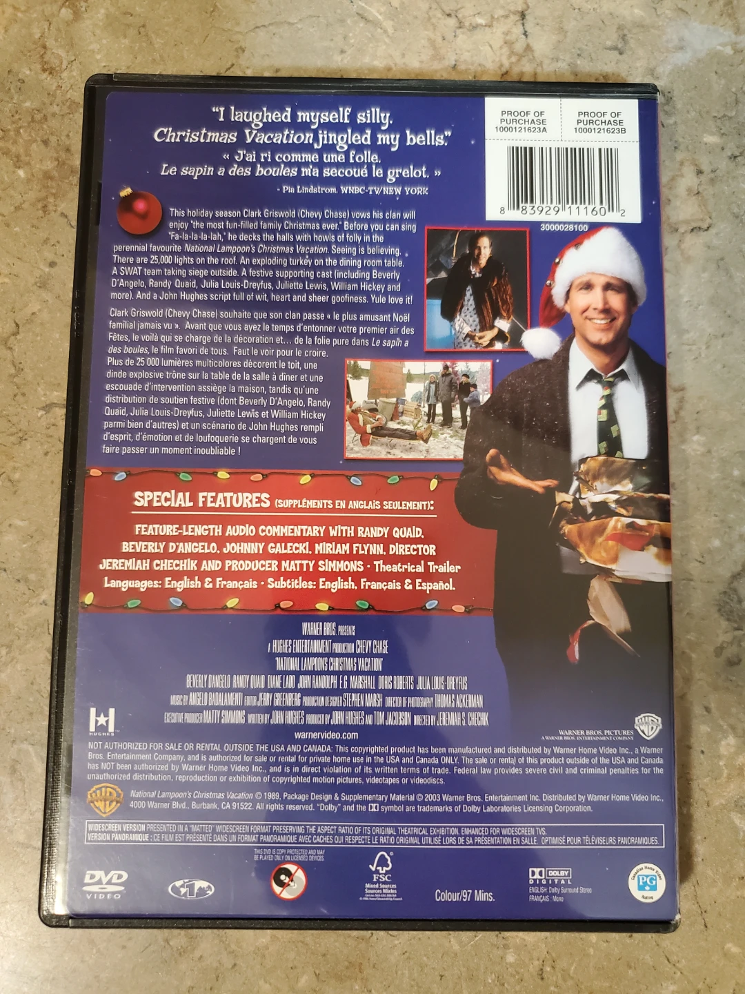 National Lampoon's Christmas Vacation Special Edition DVD ⚽ - photo 2
