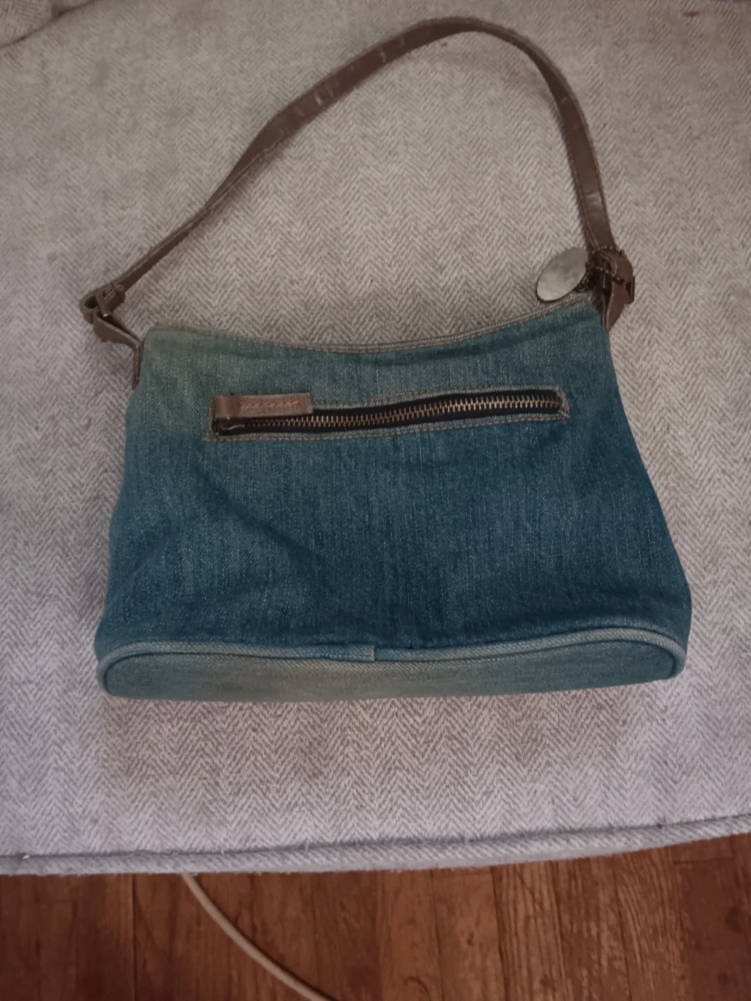 Denim Shoulder Bag - photo 2