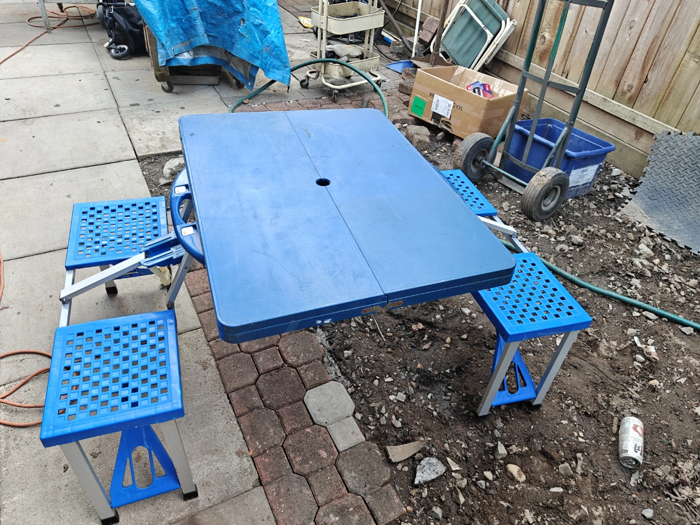 PICNIC TIME Folding Picnic Table - photo 4