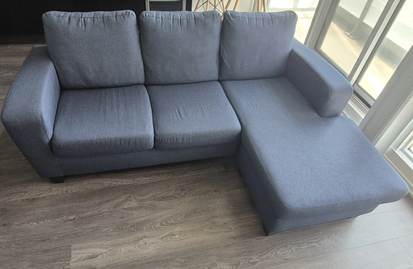 Structube Arnold Sectional Sofa - Blue - photo 5