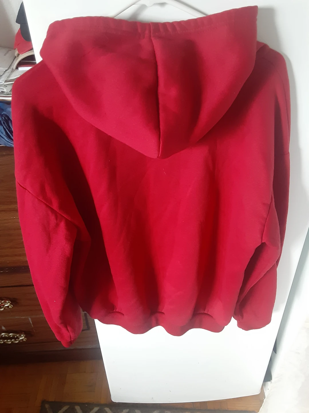 Red Zip-Up Hoodie - photo 2