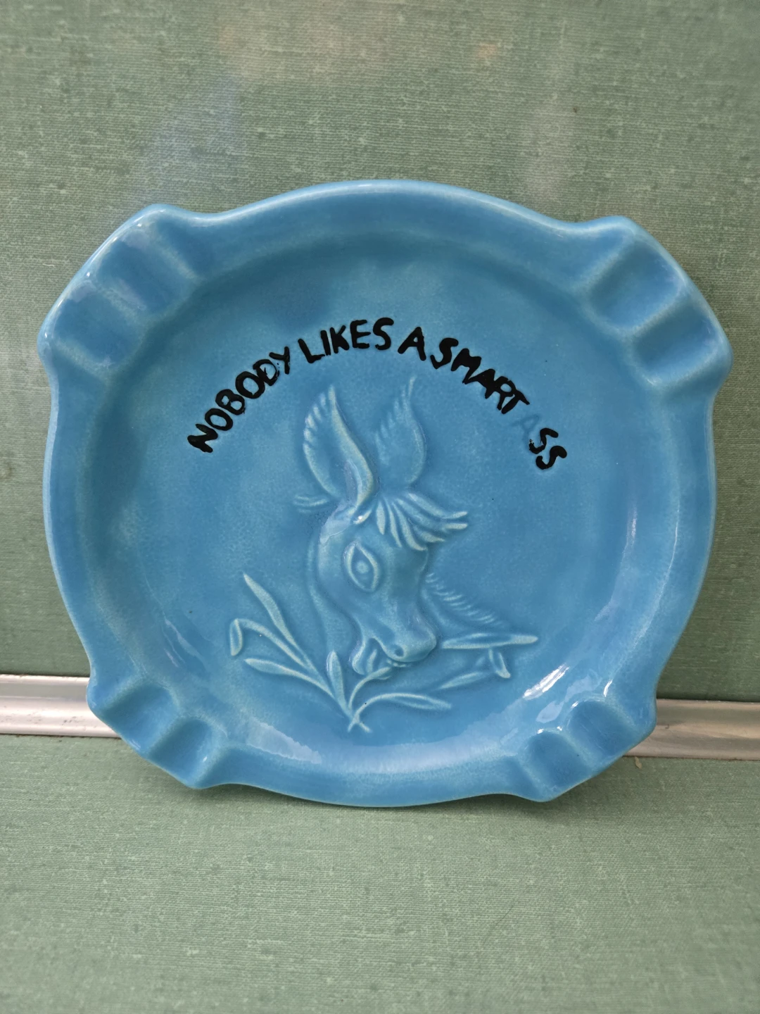 Vintage Donkey Novelty Ashtray