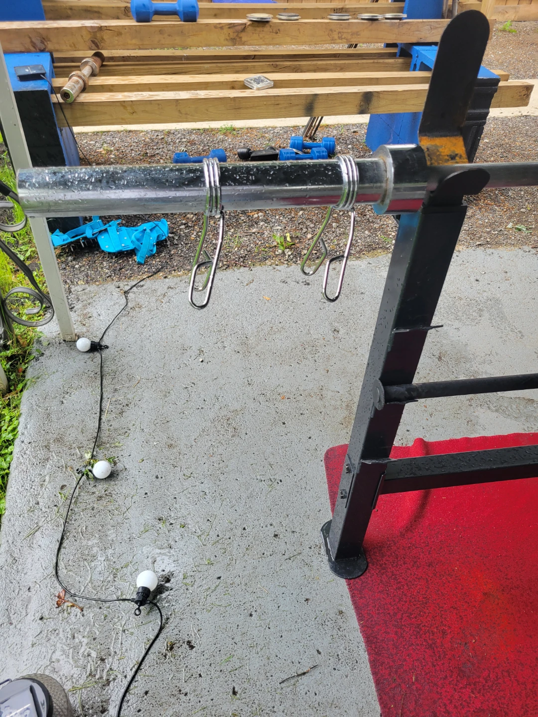 FITNESS GEAR OLYMPIC BENCH WITH INCLINE.  7' BAR 45LBs - photo 5
