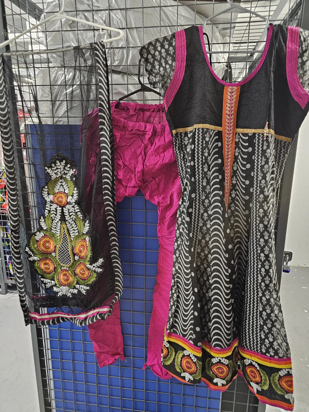 Anarkali suits with dupatta and bottom