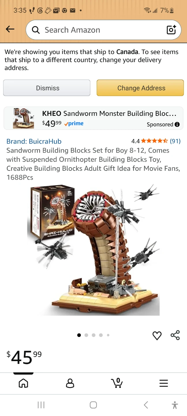 Building Blocks Toys Sandworm - photo 3