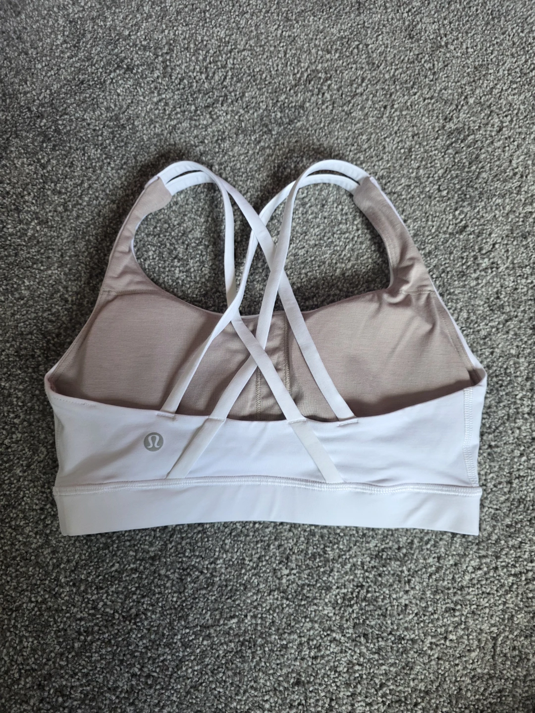 Lululemon White Sports Bra - photo 2