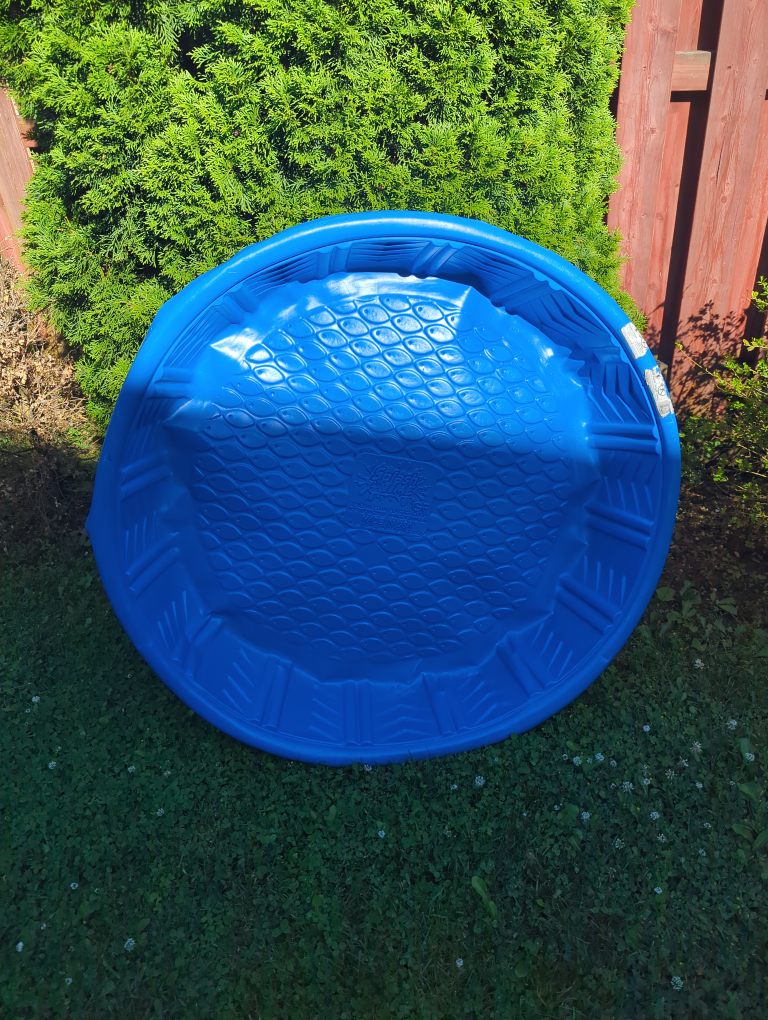 Splash Time Blue Plastic Kiddie Pool