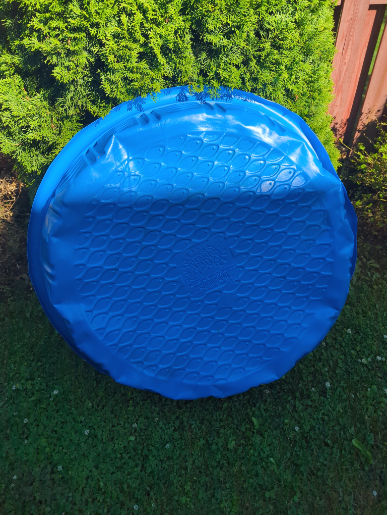 Splash Time Blue Plastic Kiddie Pool - photo 3