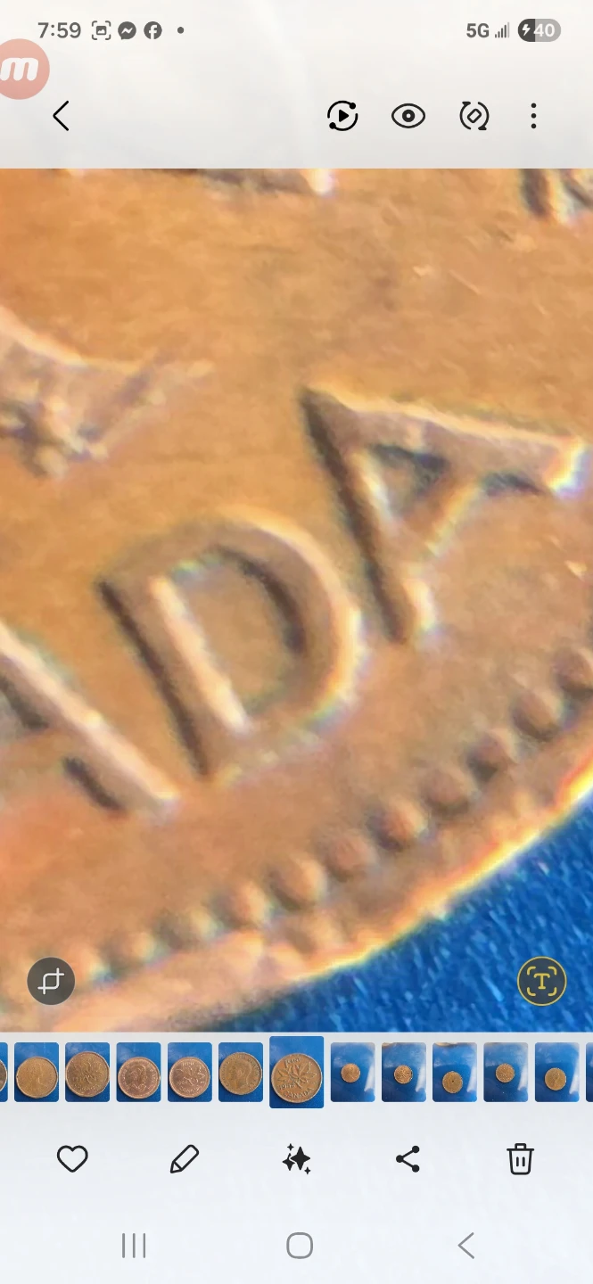 1952 Canadian 1 Cent Coin - photo 4